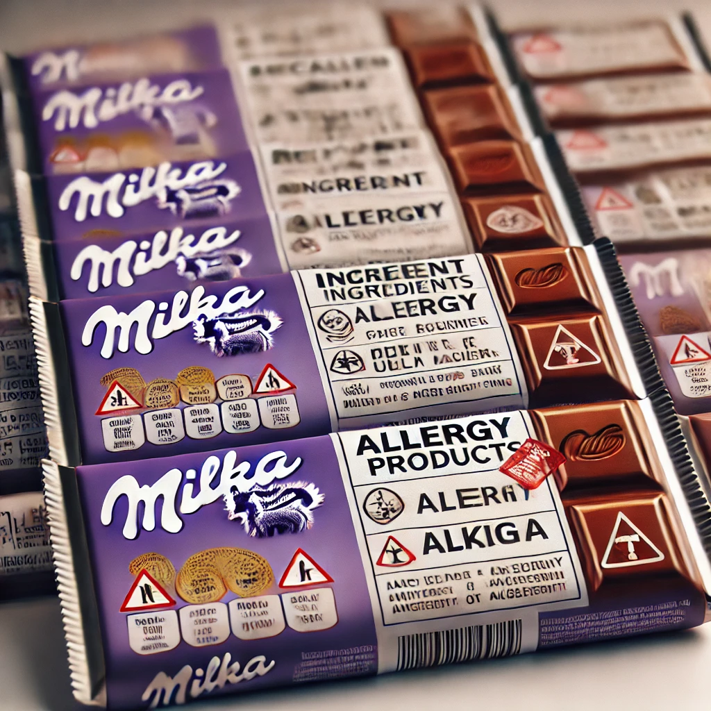 Milka Chocolate Bar Recall