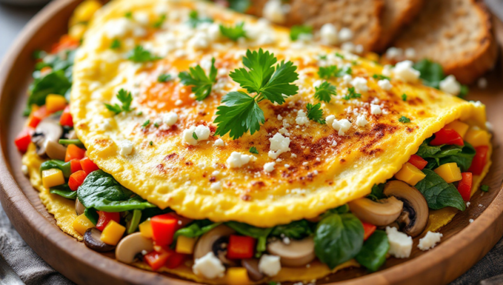 egg omelet calories