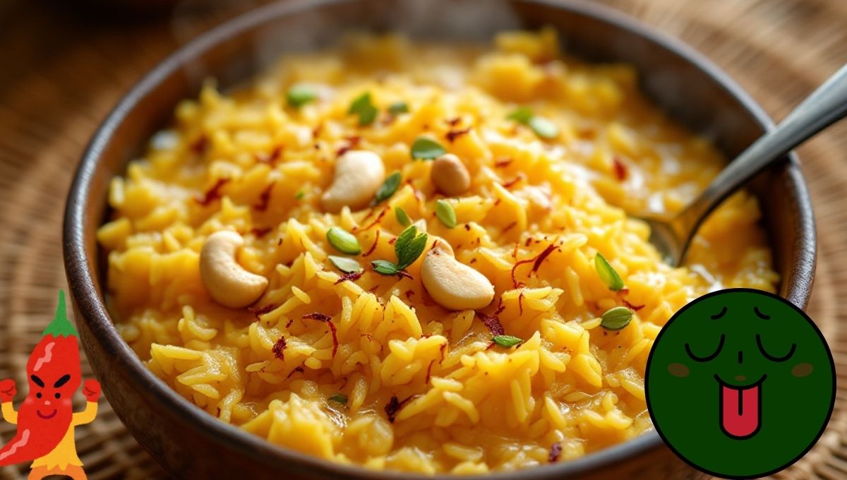 a bowl of rice with nuts and seeds