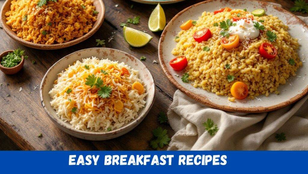 easy breakfast recipes indian