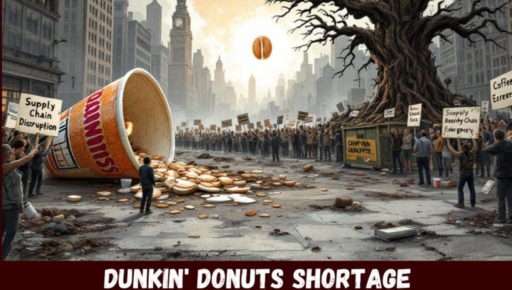 Dunkin' Donuts shortage