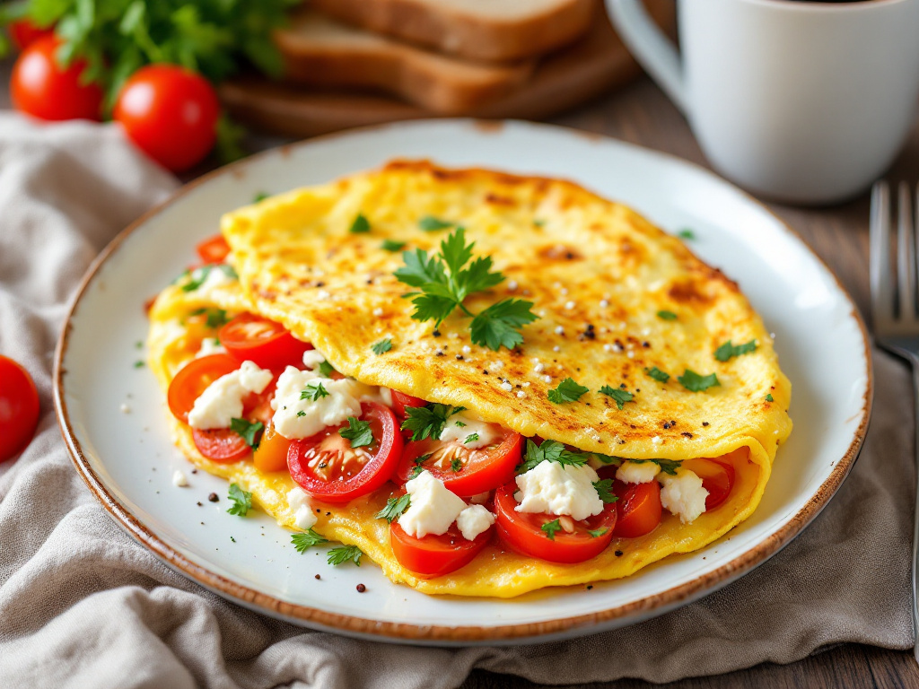 egg omelet calories