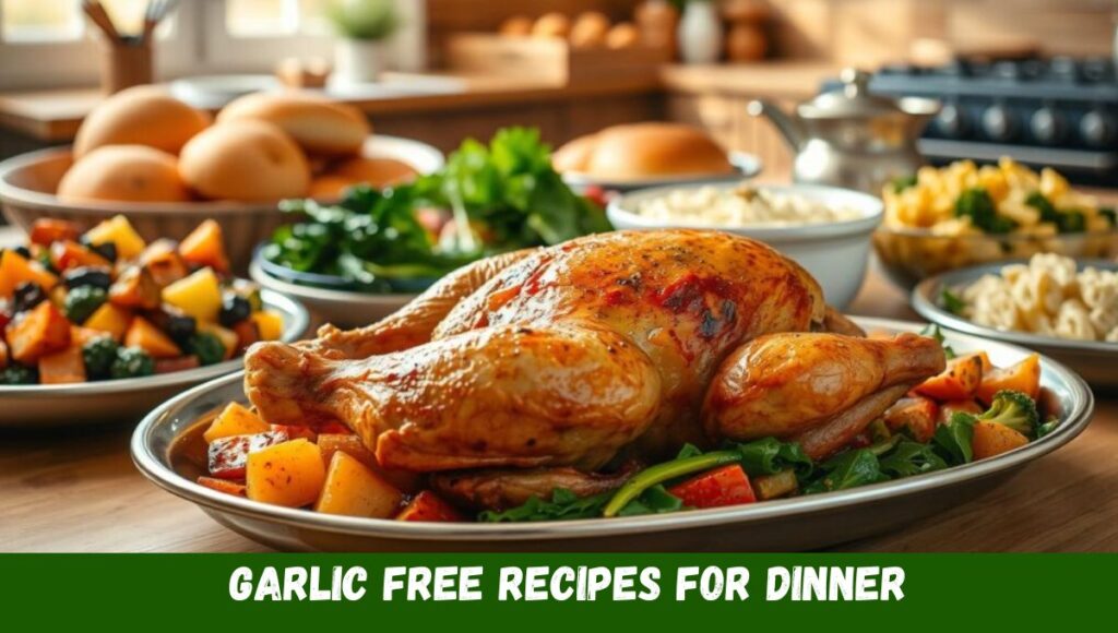 Garlic free Recipes for dinner