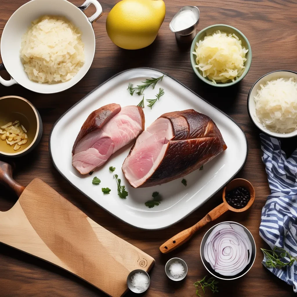Cook Duck Breast with Sauerkraut