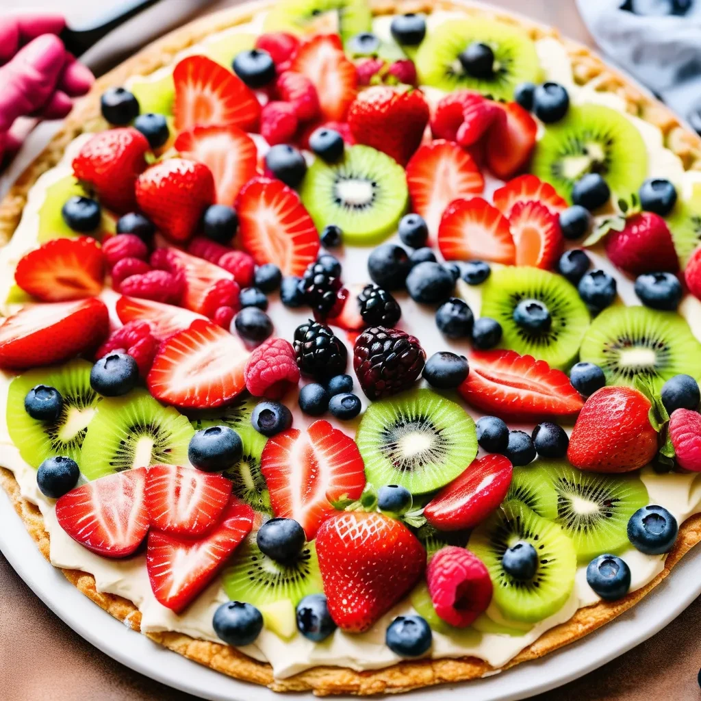 gluten free fruit pizza