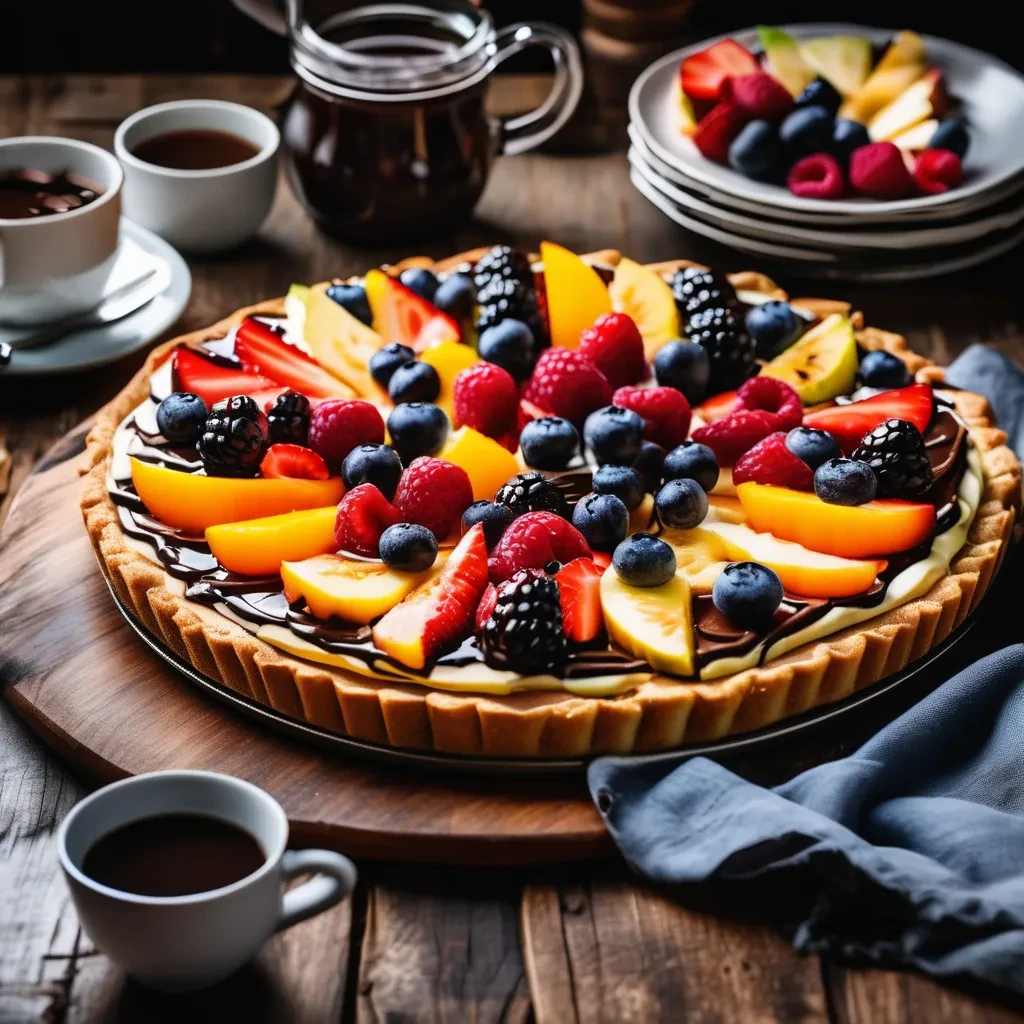 gluten free fruit pizza